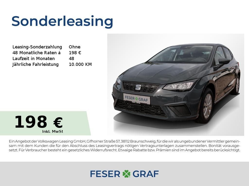 Seat Ibiza 1.0 TSI Style LED/Navi/Kamera/Kessy/SHZ