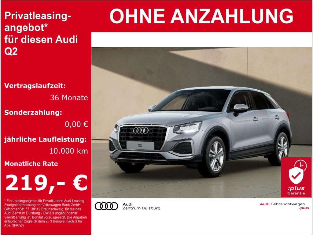 Audi Q2 30 TFSI advanced