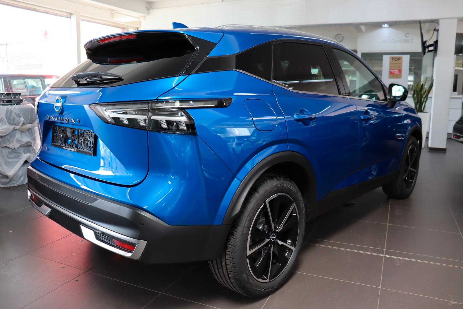 Nissan Qashqai 1.3 Tekna PANO Leder HUD 360° 19" SOFORT, миниатюра 4
