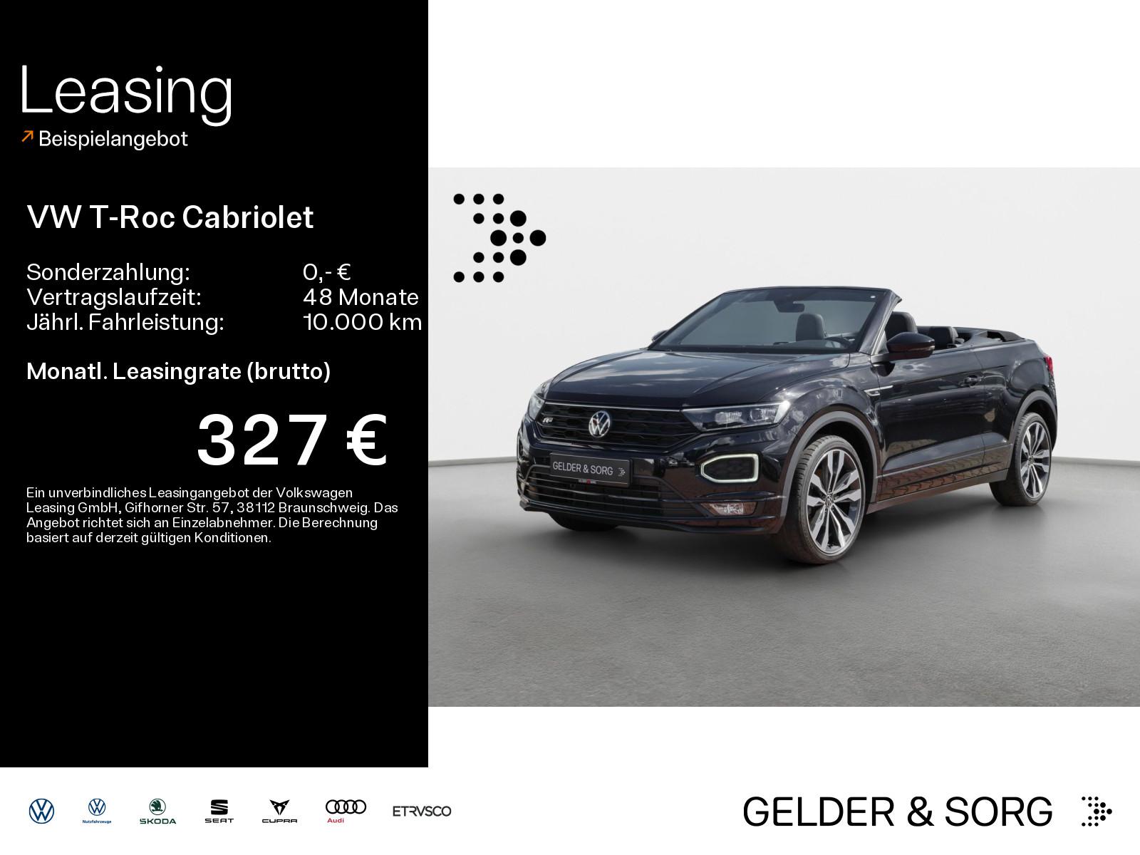 Volkswagen T-Roc Cabriolet TSI R-Line 19Z*LED*DAB+*AHK*Digt