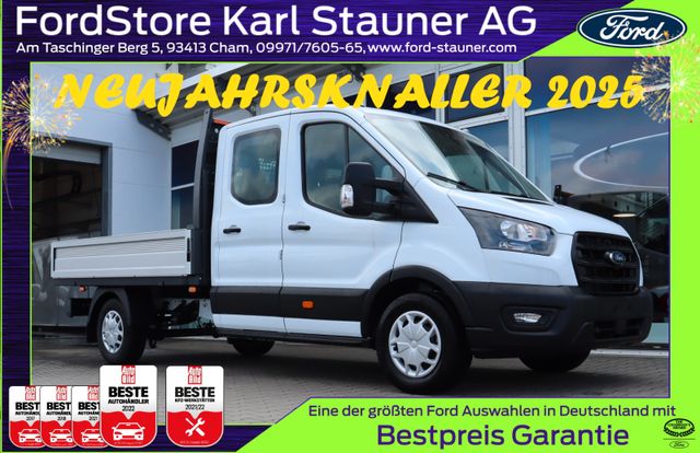 Ford Transit Pritsche breit DOKA 350/L3 7-Sitze AHK