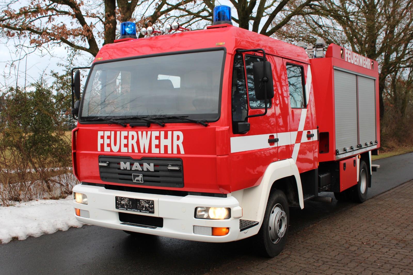 MAN LE 8.185 TSF-W Feuerwehr Doppelkabine *TOP*