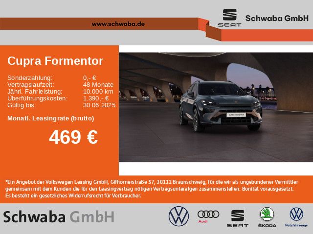 Cupra Formentor VZ 1.5 e-HYBRID DSG *LED*AHK*ACC*R-KAM