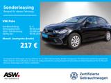 Volkswagen Polo Life 1.0 TSI Navi Klima LED ACC SHZ PDC v/h - Volkswagen Polo: Schwarz