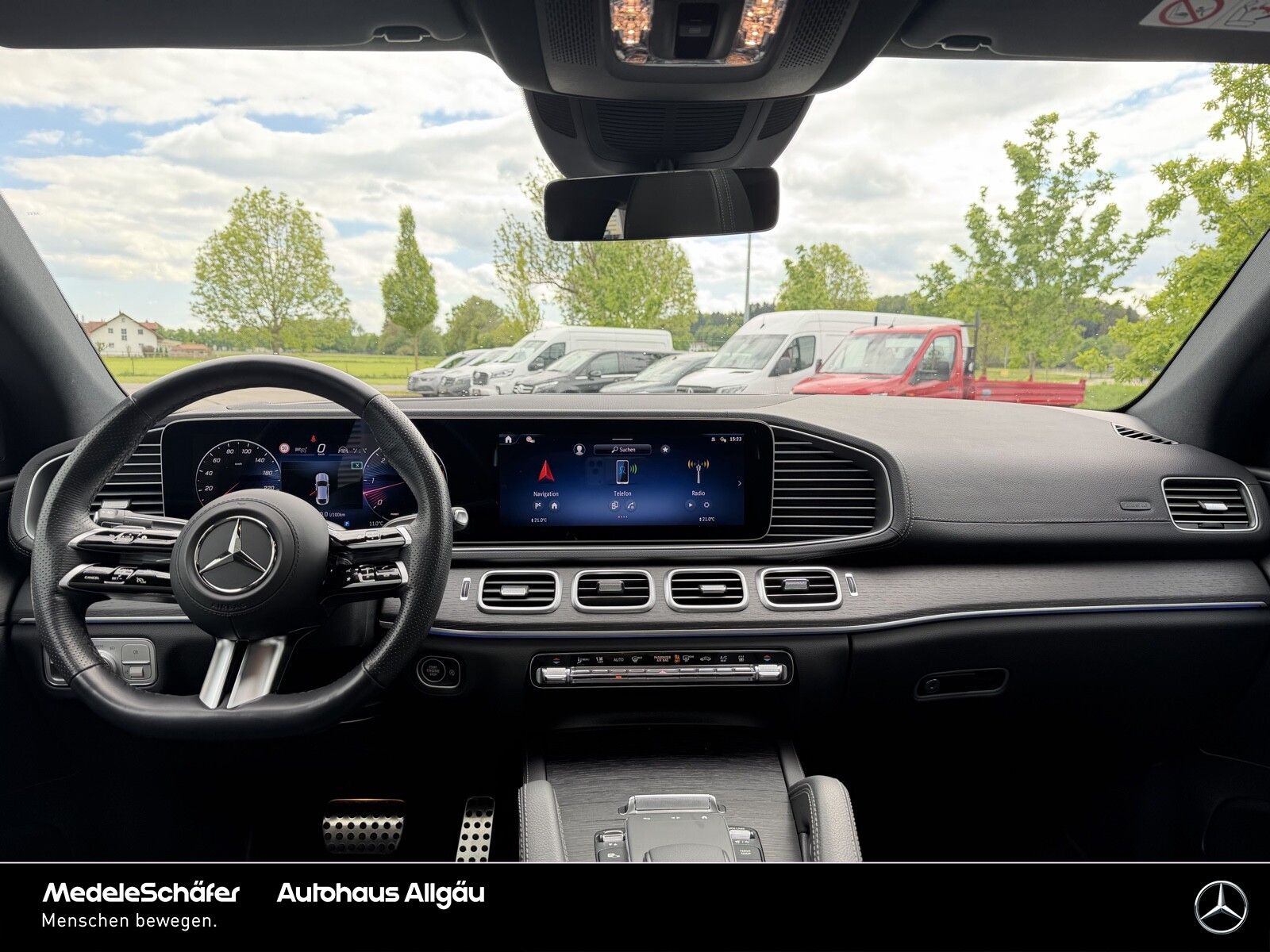 Mercedes-Benz GLE 450 d 4M AMG Night 22 Airmatic AHK Pano 360 foto 15