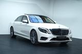 Mercedes-Benz S 500 4M L AMG 7G/LED/PANO/BURM/360/AIR/20/MMRY - weiße Mercedes-Benz S 500