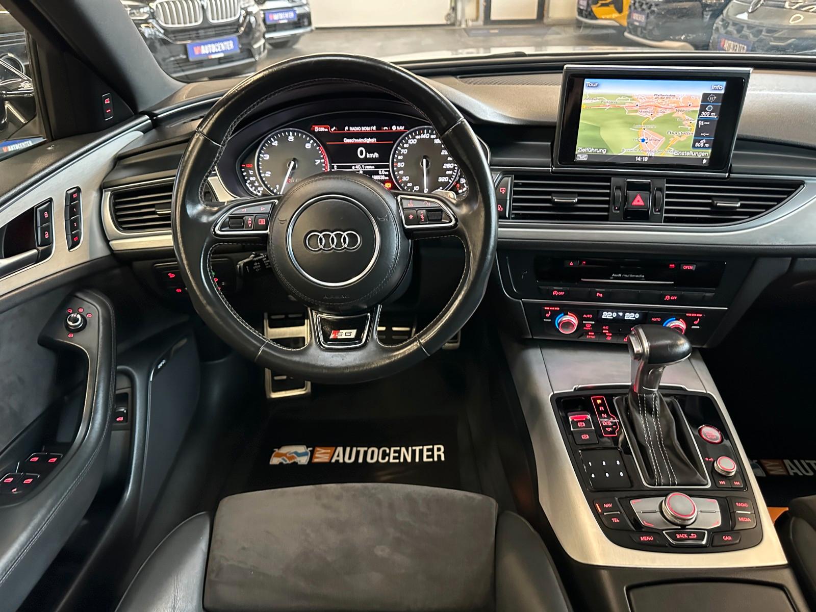 AUDI S6 AVANT 4.0 V8 TFSI QUATTRO 420ch - BOSE - TOIT PANORAMIQUE - ACC - ATTELAGE PIVOTANT - SUSPENSION PNEUMATIQUE