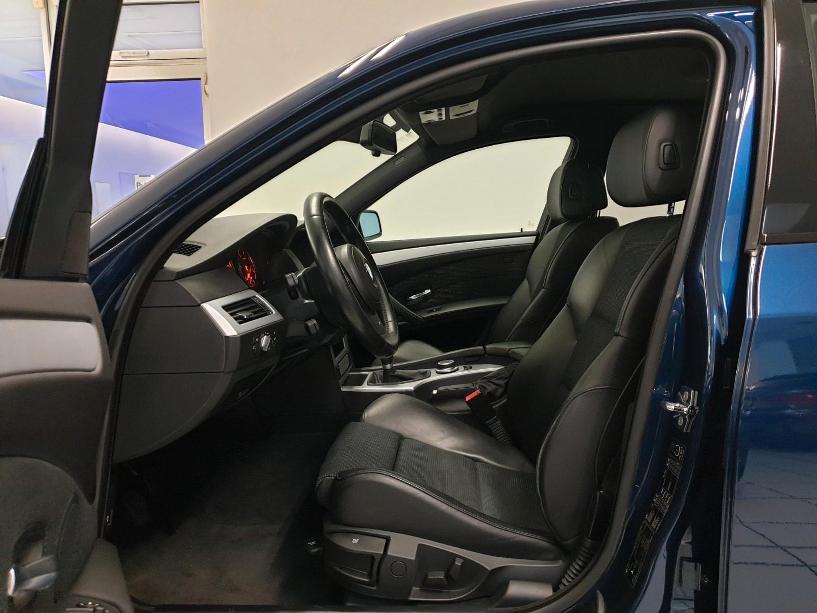 BMW 525 d 197 ch Pack M Sport • Boîte manuelle 6 • GPS • Sièges sport électriques • Jantes 18"