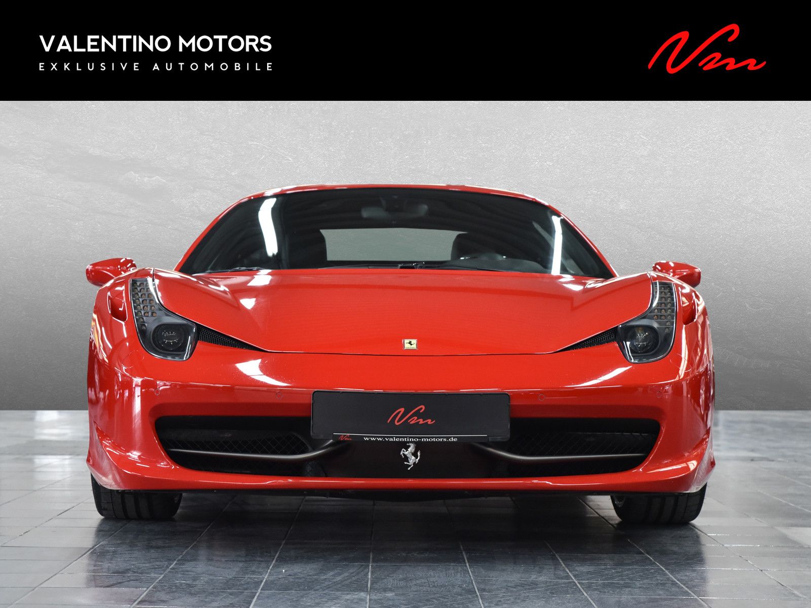 Fahrzeugabbildung Ferrari 458 Italia - LenkradCarbonLED|Parksens.vo+hi|AFS