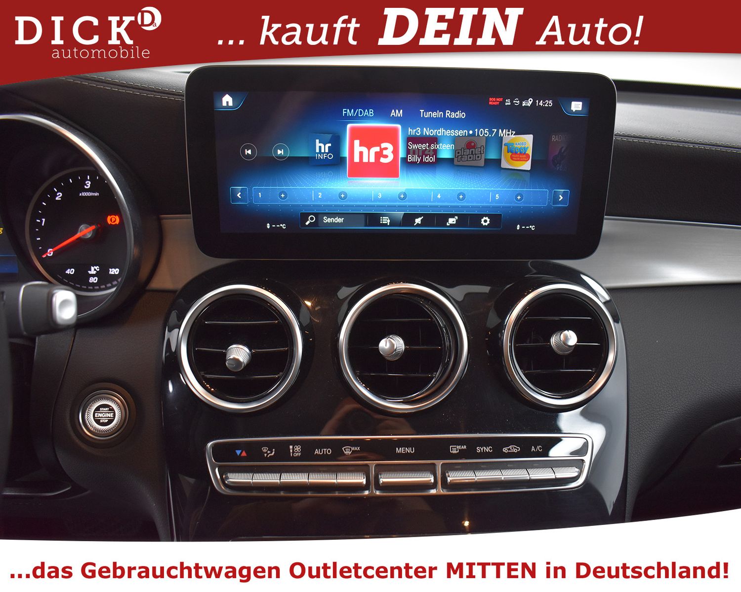 MERCEDES-BENZ GLC 300d 4M Exclus 360"+HEAD+LED+AHK+NAVI+LEDER+ - Image 16