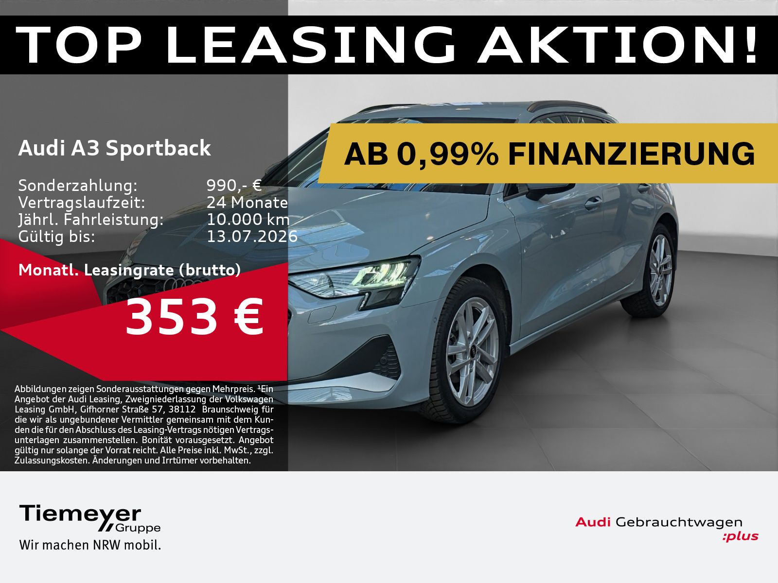 Audi A3 Sportback 35 TDI ADVANCED LM17 KAMERA NAVI+ S
