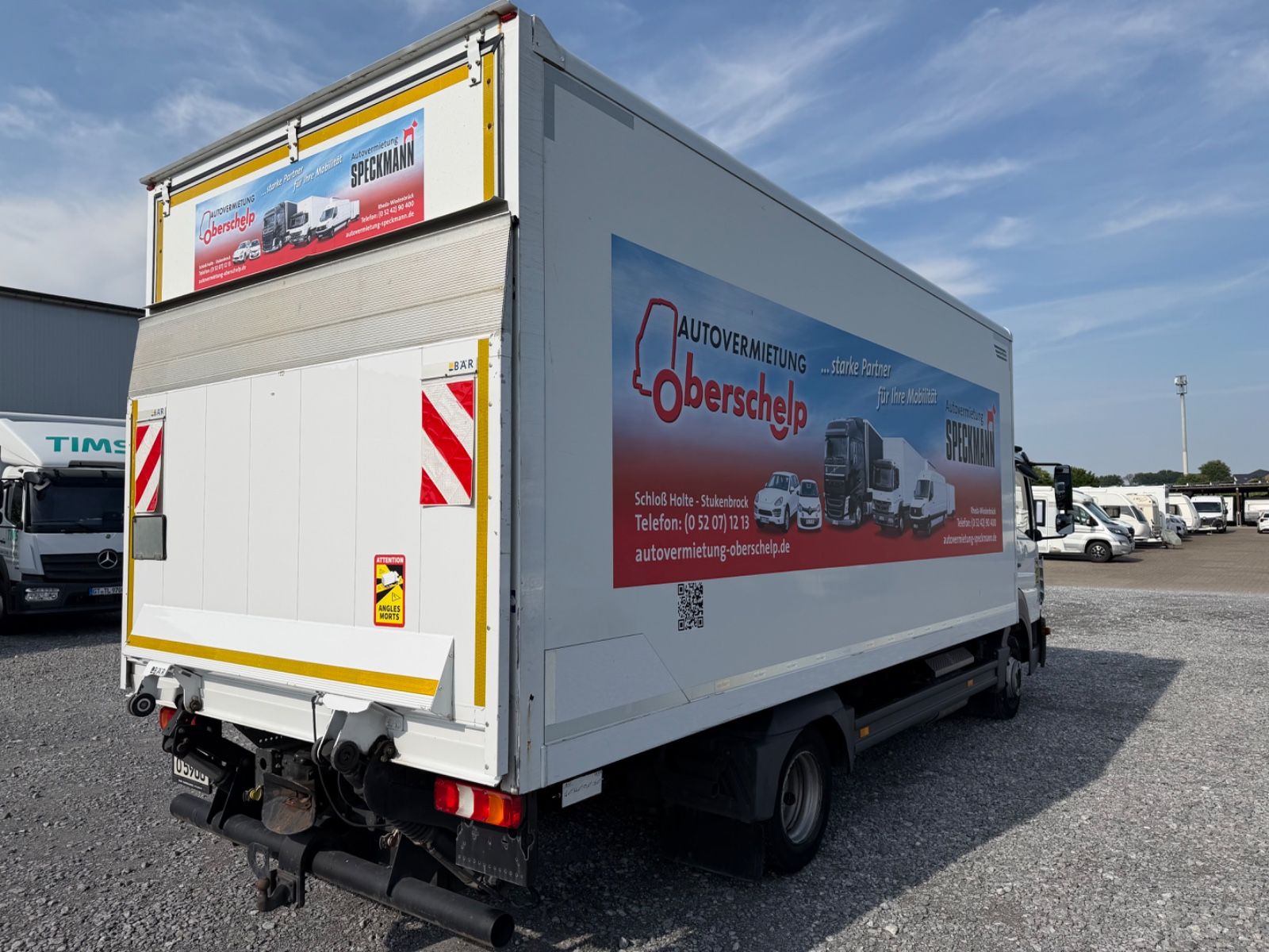 Fahrzeugabbildung Mercedes-Benz Atego 818 L Koffer LBW Klima Automatic AHK