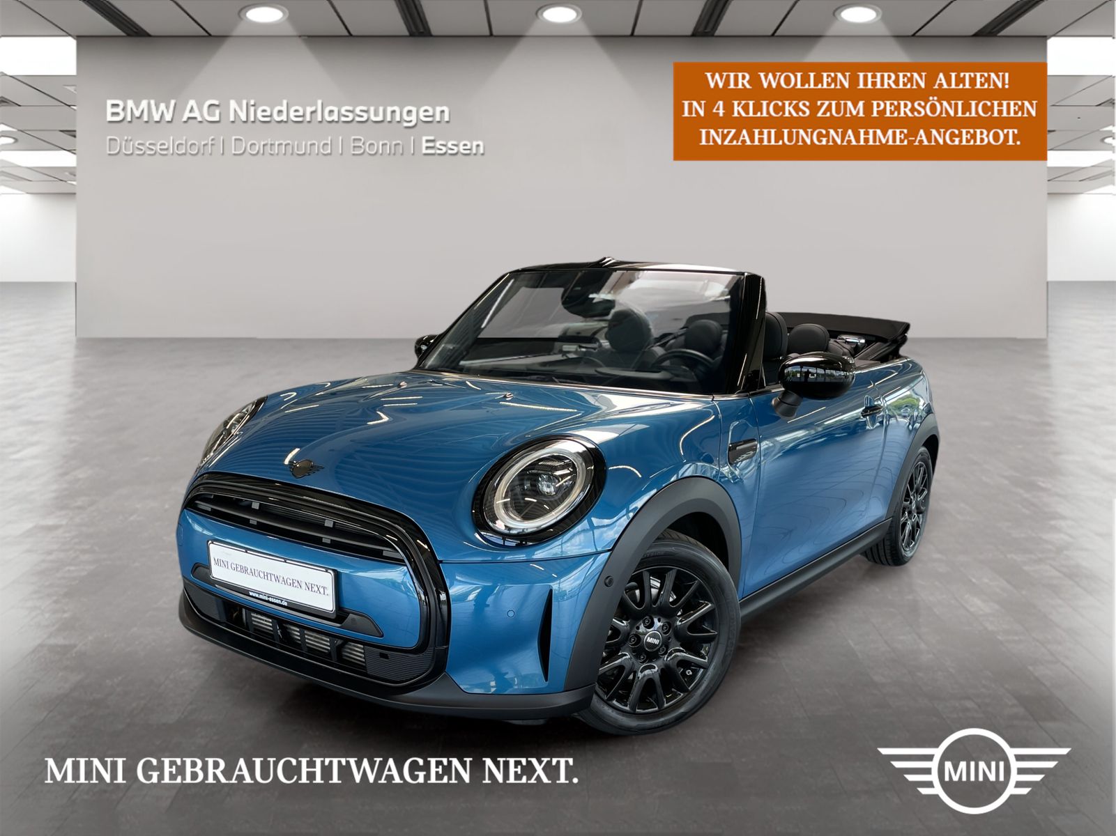MINI Cooper Cabrio Navi Harman/K Head-Up Kamera LED