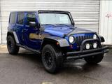 Jeep Wrangler Sahara - blaue Jeep Wrangler