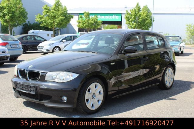 BMW 116i, Klima, Scheckheftgepflegt, TÜV