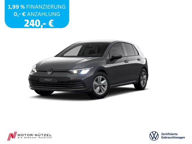 Volkswagen Golf VIII 1.5 TSI LIFE LED+NAVI+STDHZG+ACC+SHZ