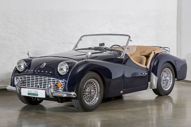 Triumph TR3A, 12 Jahre einen Besitzer ! Gut dokumentiert