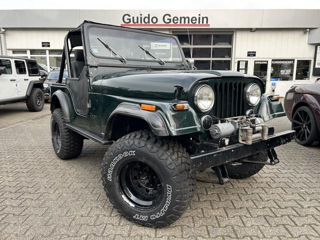 Jeep CJ-5 4.2 I6 4x4 H-Kennzeichen, Service Neu, Reif