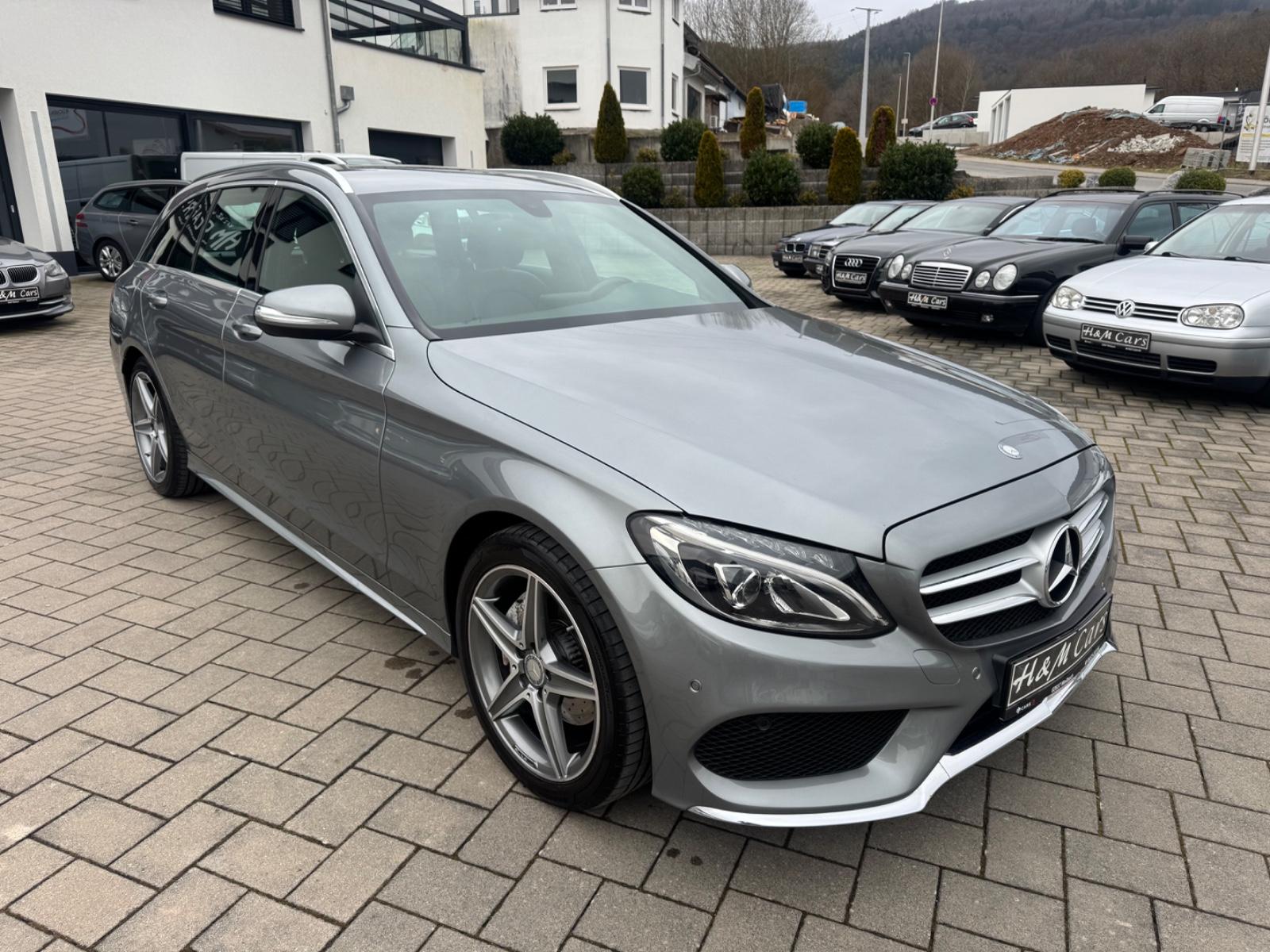 Mercedes-Benz C 180 T CGI/AMG-Line/Alu 18"/Leder/LED/Navi