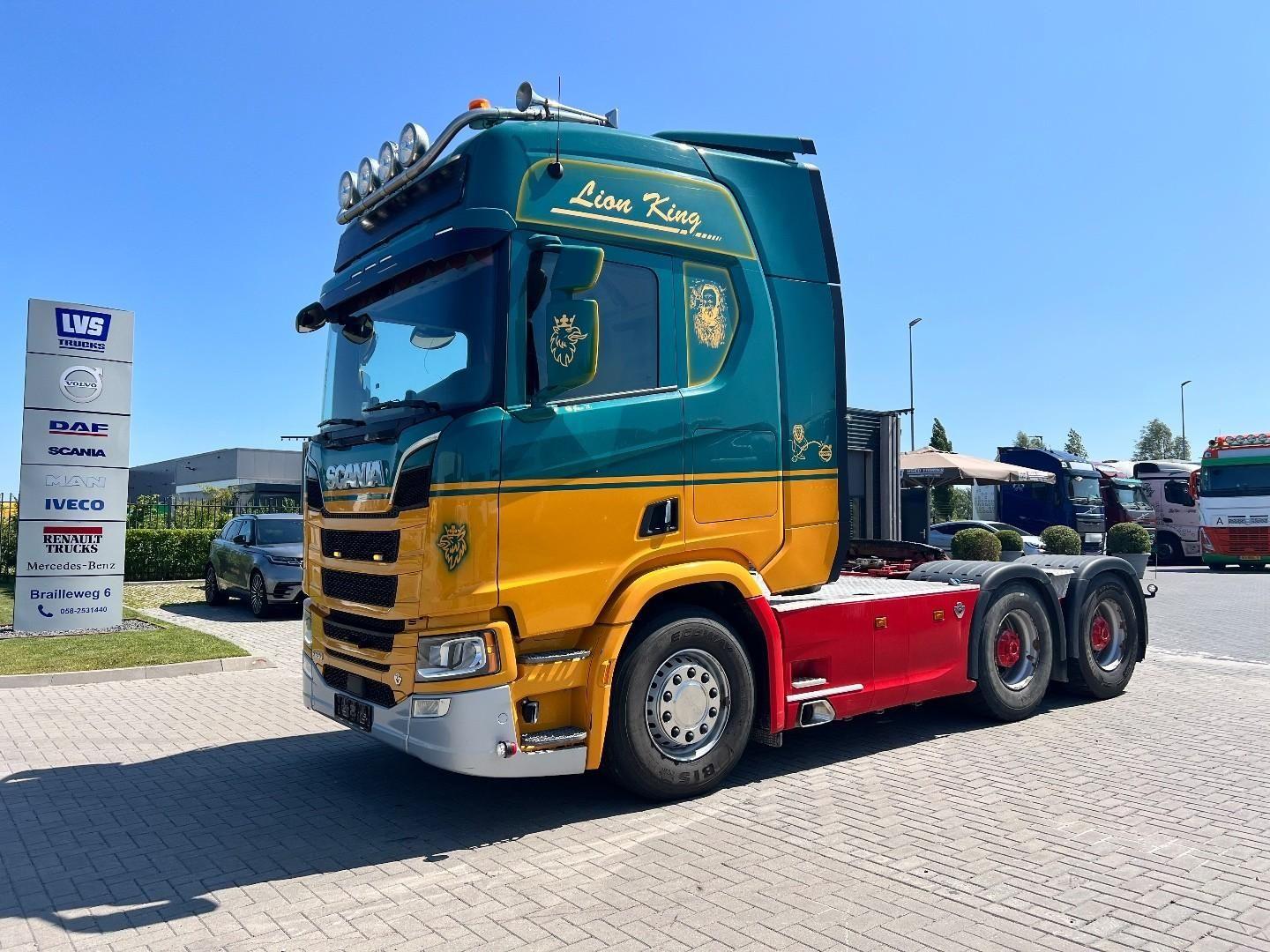 Scania R650 V8 6x4 Tractor Full Air / Retarder / Big Ax
