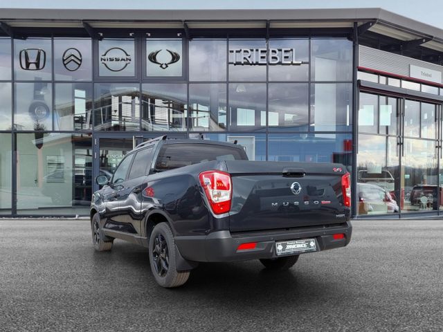 KGM Musso Grand Black 2.2 AT Navi°Leder° Sperrdiff°A