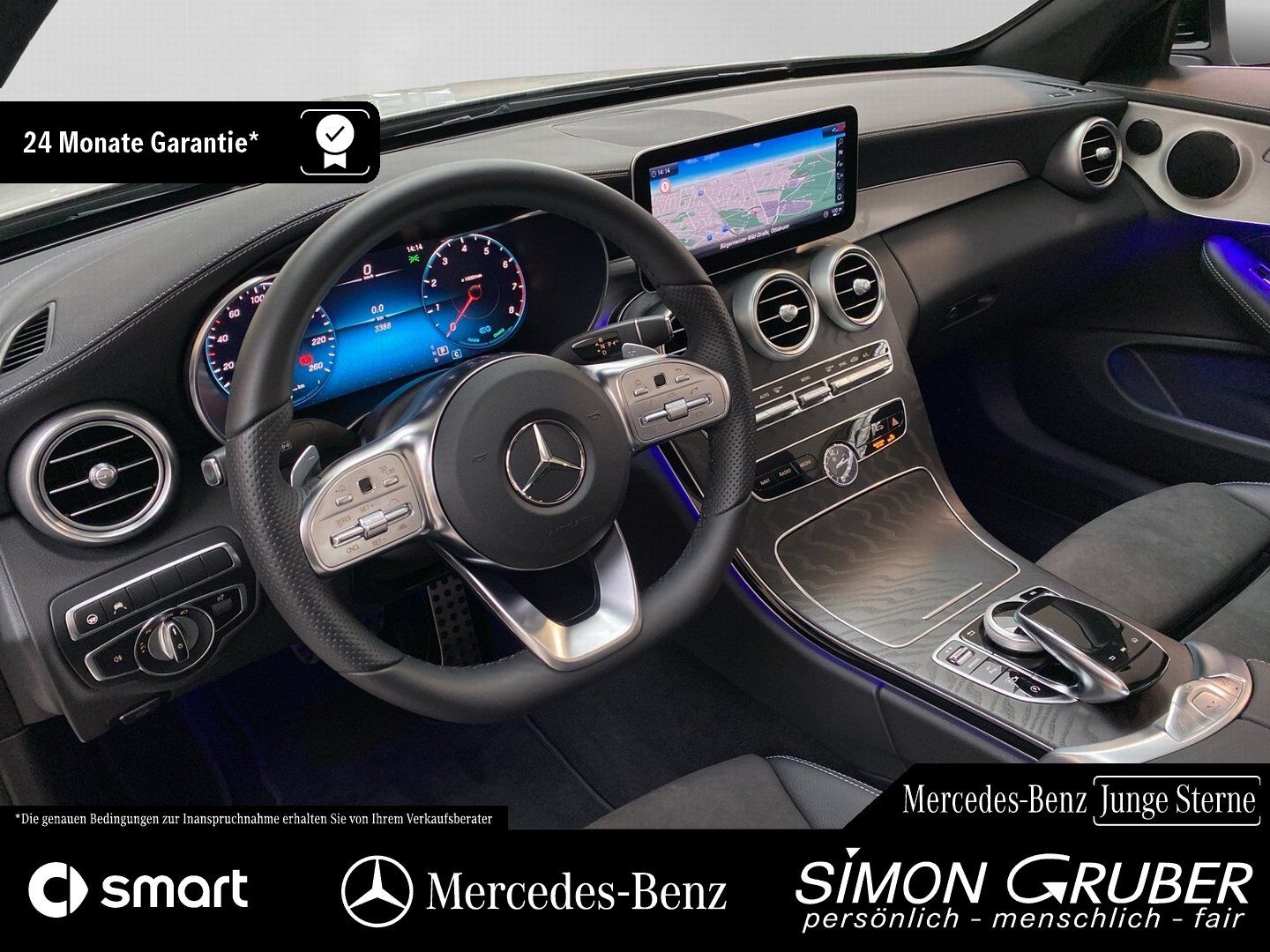 Fahrzeugabbildung Mercedes-Benz C 200 Cabriolet AMG Line Night Distronic 360 AHK
