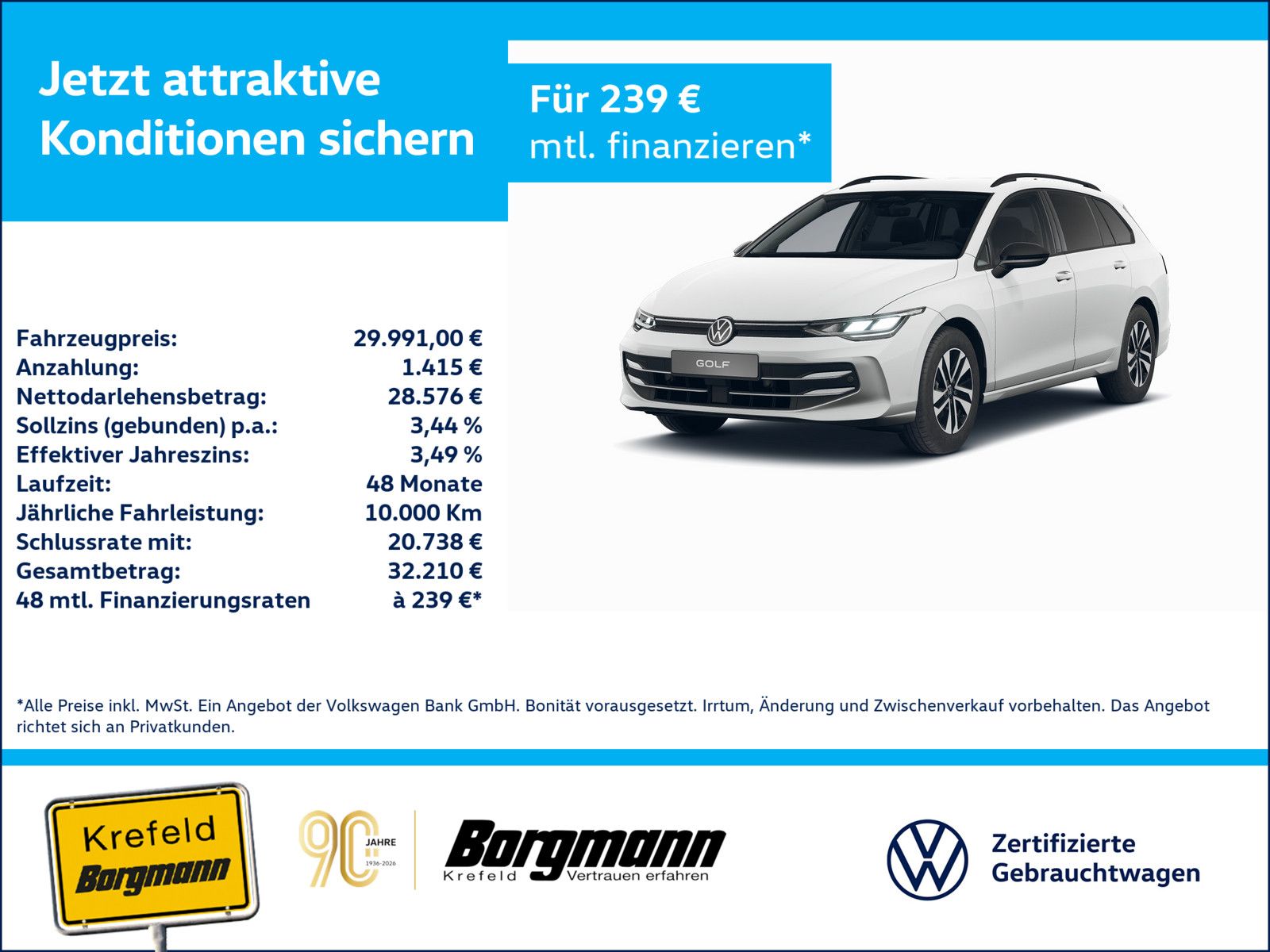 Volkswagen Golf VIII 1.5 eTSI Energy LED HUD ACC NAVI SHZ foto 1