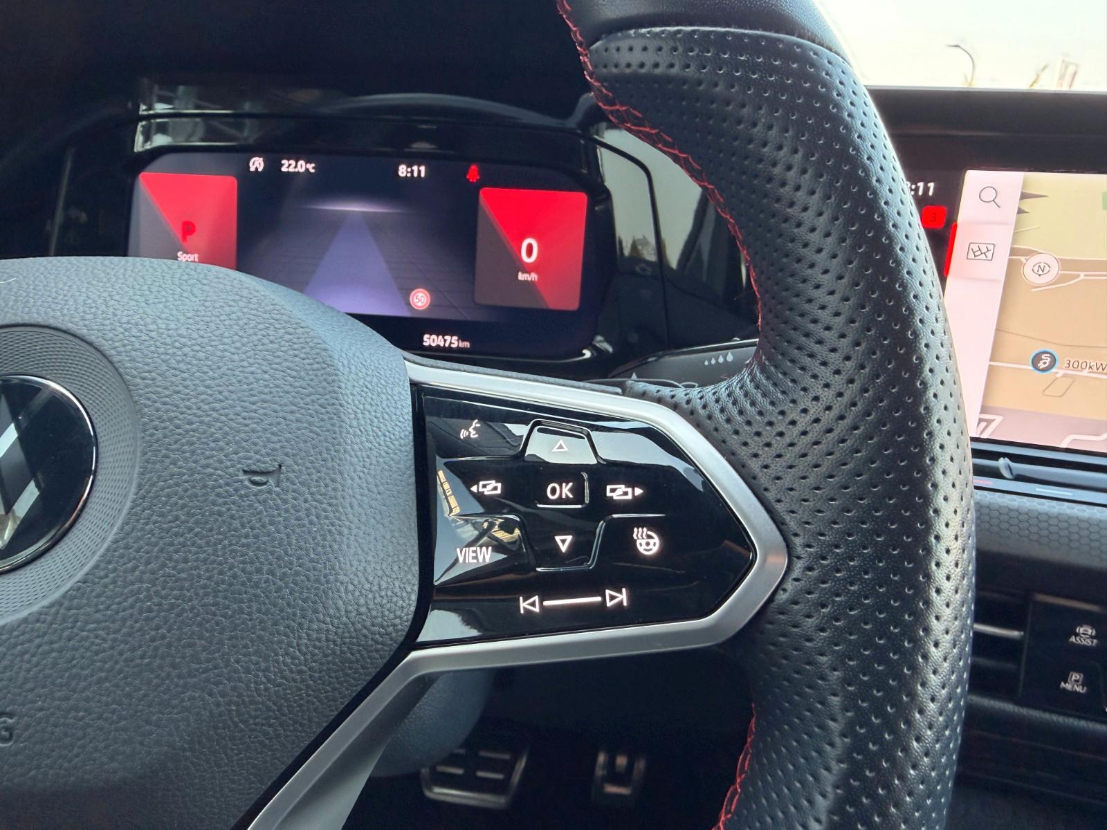 Volkswagen Golf VIII DSG GTI IQ-Light Alcantara Virtual, миниатюра 17