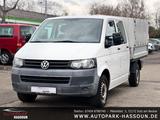Volkswagen T5 Pritsche Doppelkabine TÜV 09/27 AHK Klima 1.H - Volkswagen T5: Doppelkabine