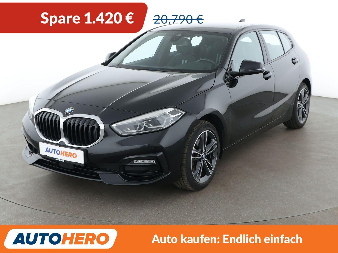 BMW 118 i Sport Line Aut.*NAVI*TEMPO*PDC*SHZ*ALU*
