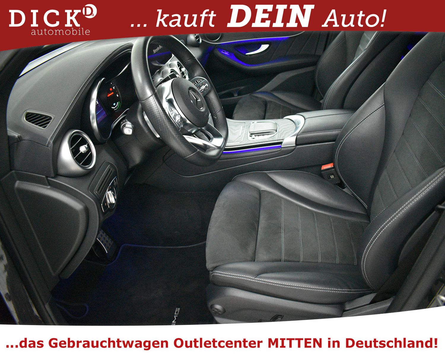 MERCEDES-BENZ GLC300de Coupe 2X AMG Line 4M NIGHT+STDHZ+KAM+19 - Image 10