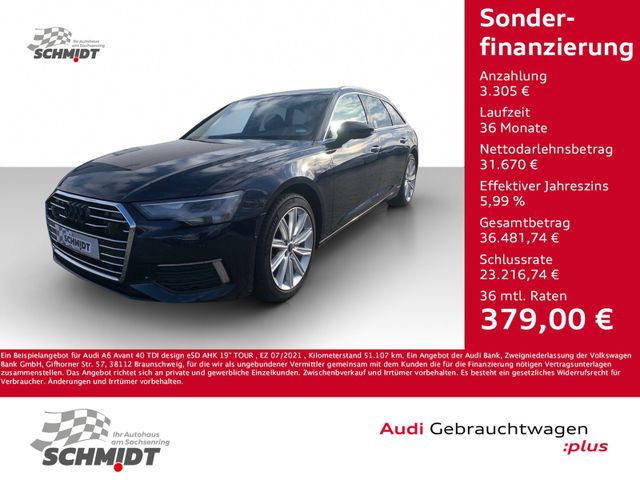 Audi A6 Avant 40 TDI design eSD AHK 19" TOUR