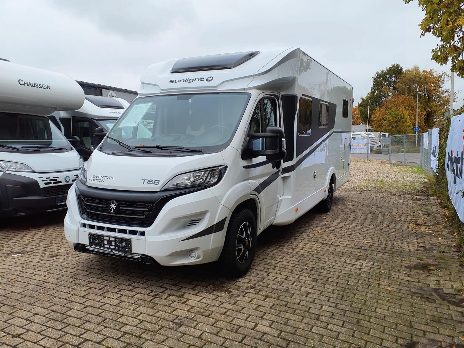 Sunlight T 68, Einzelbetten und Hubbett,Sat automatisch