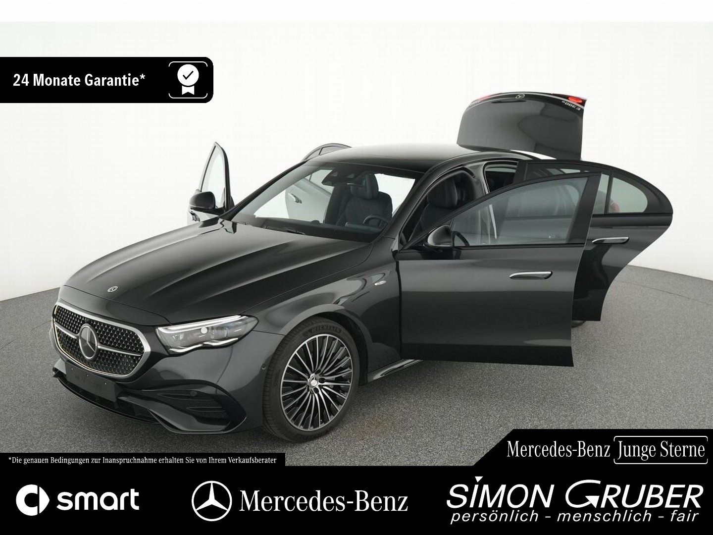 Fahrzeugabbildung Mercedes-Benz E 300 e 4M AMG Pano Airmatic Burm Superscreen