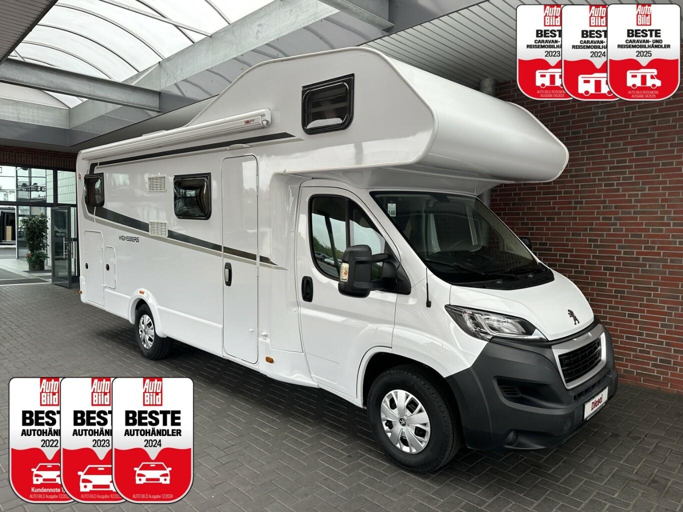 Weinsberg CaraHome 700 DG +Dog-Mobil+SAT/TV+Solar+AHK+Navi
