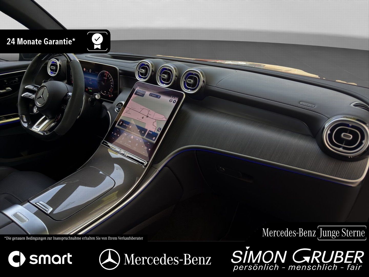 Fahrzeugabbildung Mercedes-Benz GLC 63 S E Perfo Coupe Active Ride Carbon magno
