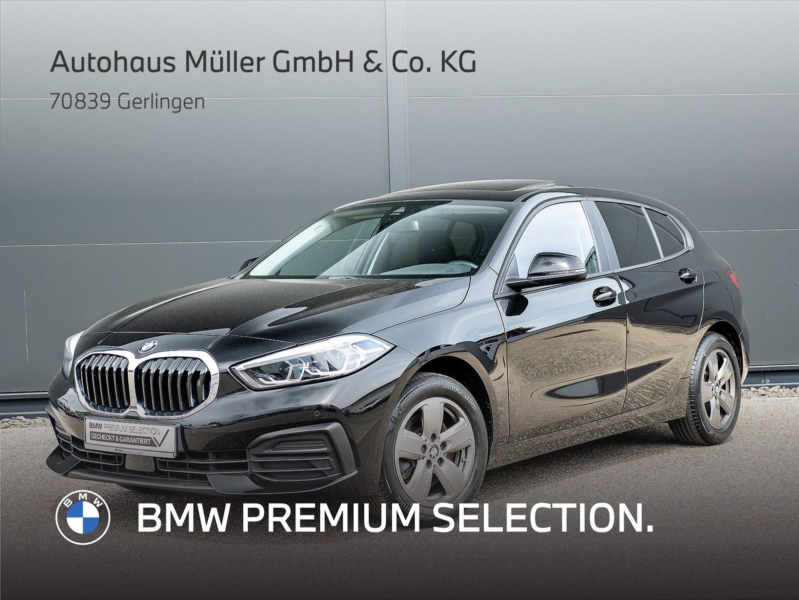 BMW 118d 5-Tür Pano-Dach LED Tempomat PDC DAB 1VB