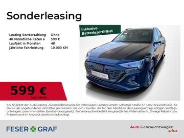 Audi Leasingangebot: Audi Q8 e-tron 50 edt. S line /Matrix/Pano/B&O/ACC/TV