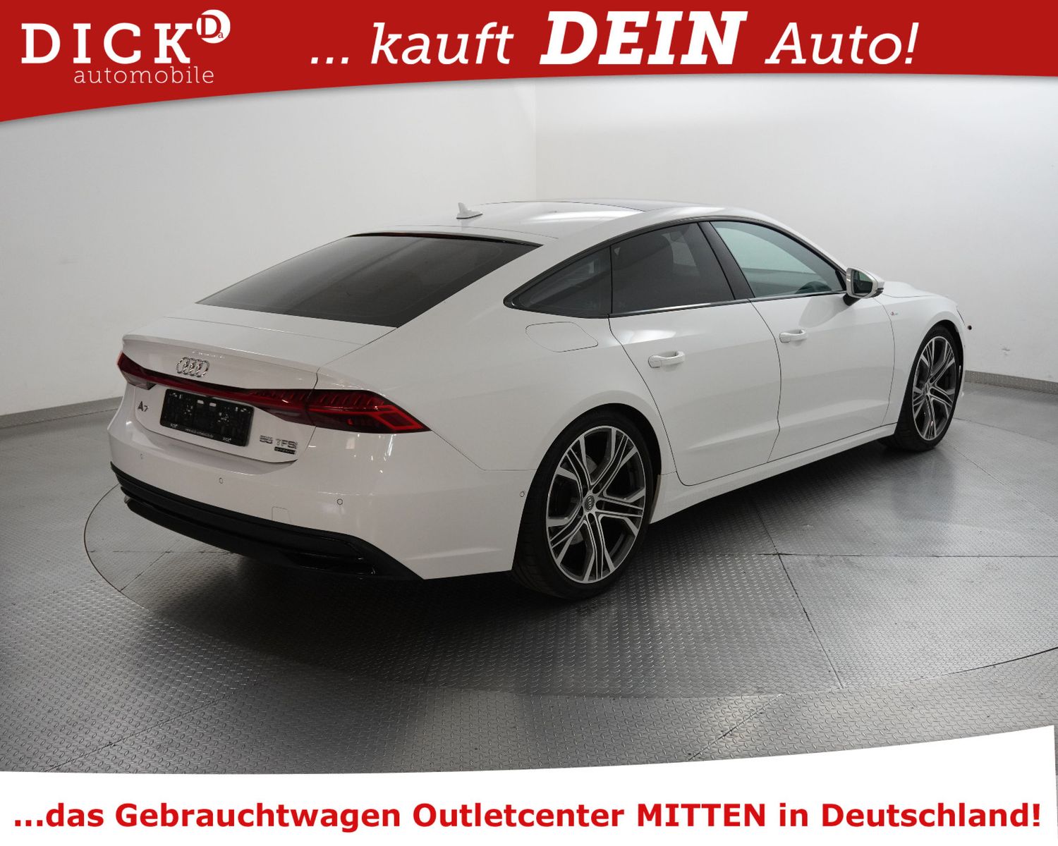 Fahrzeugabbildung Audi A7 SB 55 TFSI Quat S LINE >PANO+360+AHK+ACC+21"
