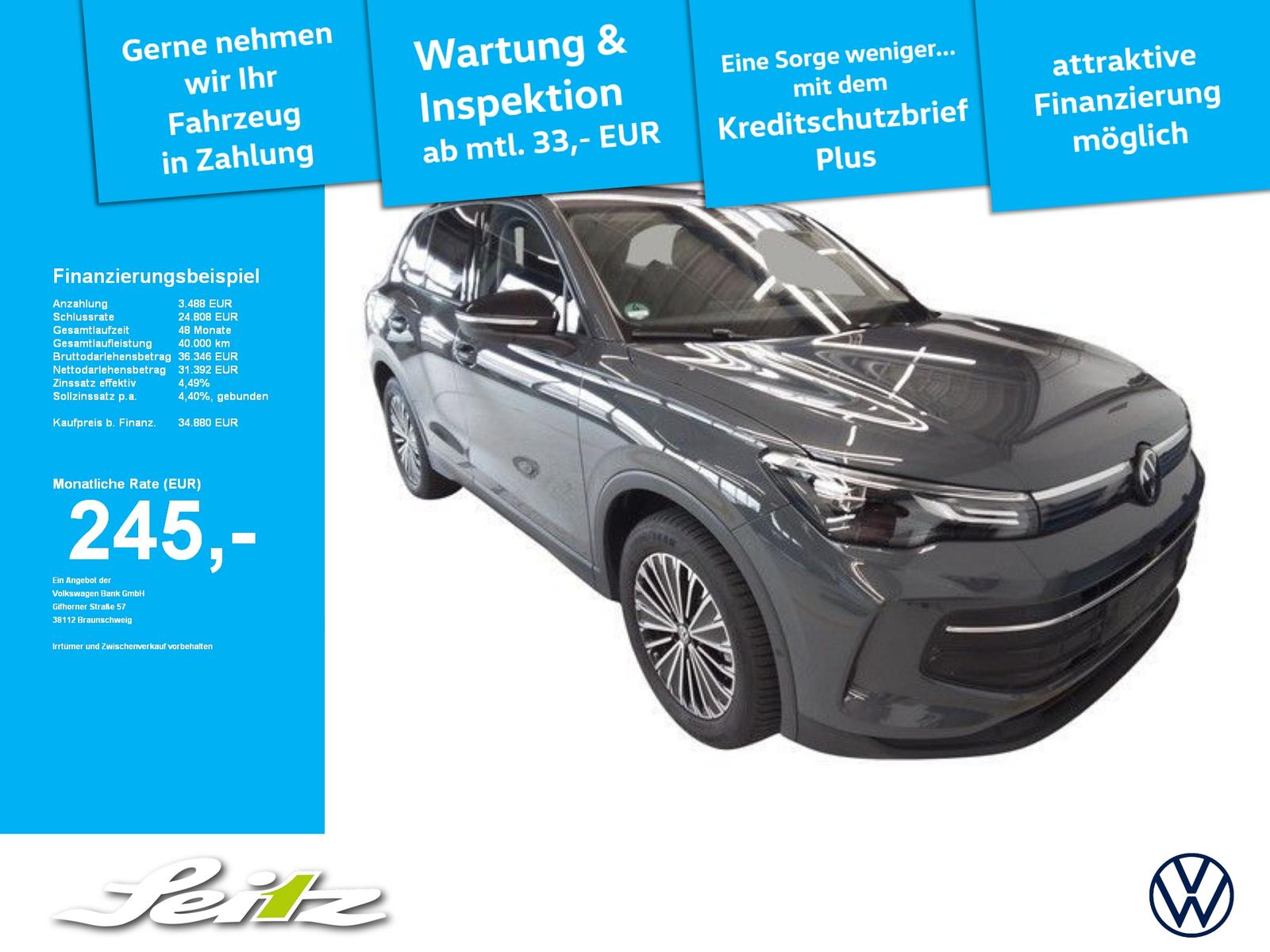 Volkswagen Tiguan 1.5 eTSI Energy *AHK*STANDHZG*KAMERA*