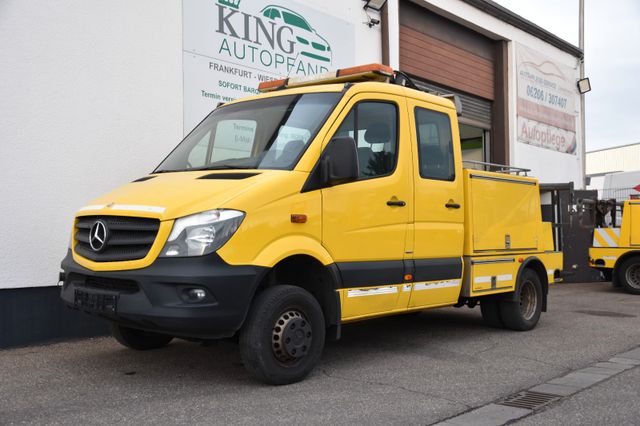 Mercedes-Benz Sprinter II 516 CDI DoKa 4x4 Brillenhubfahrzeug