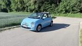 Fiat 500C 1.2 8V Cabrio in Babyblau  - blaue Fiat 500C