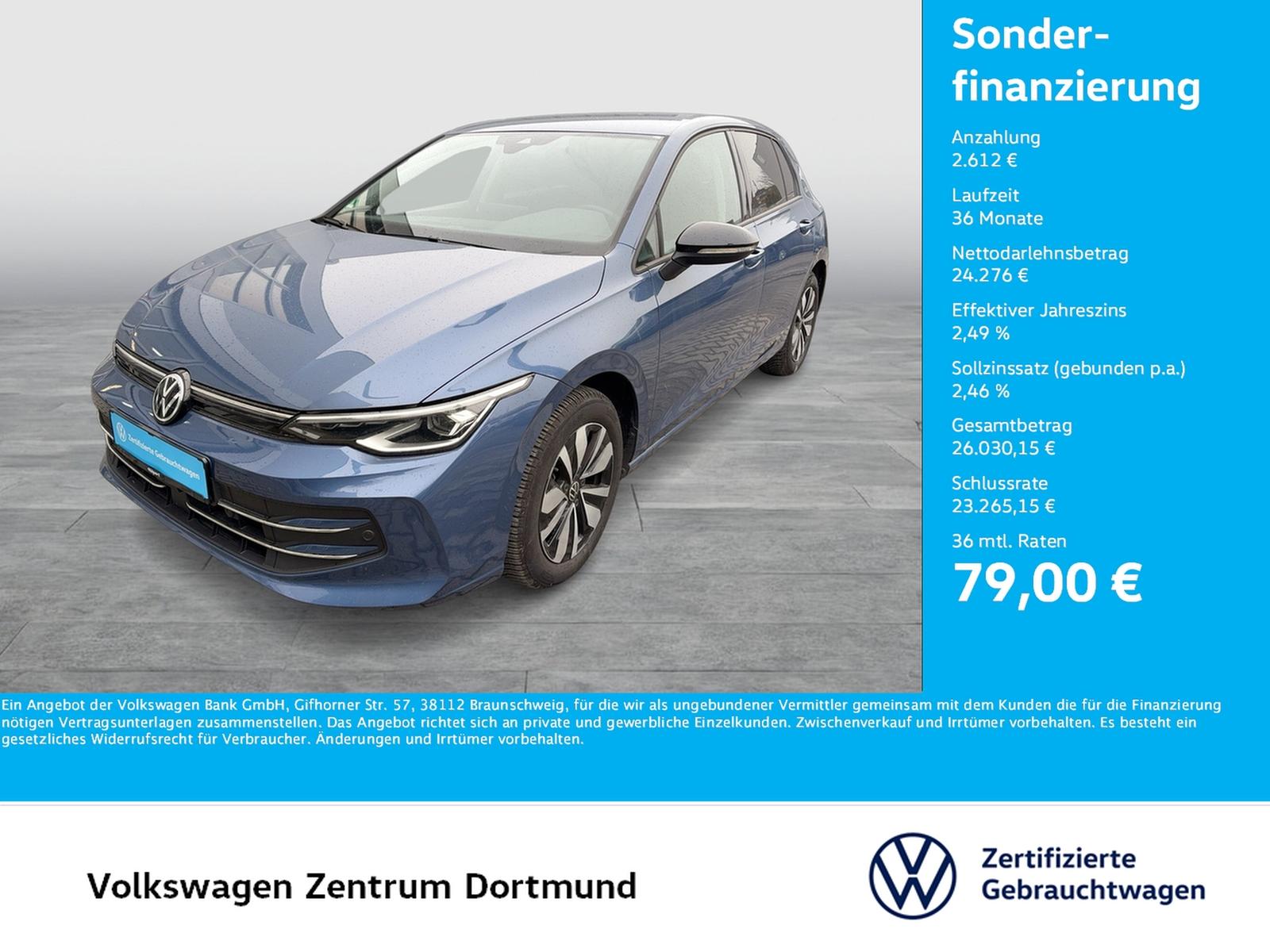 Volkswagen Golf VIII 2.0 GOAL FACELIFT AHK CAM ACC LED+ NAV