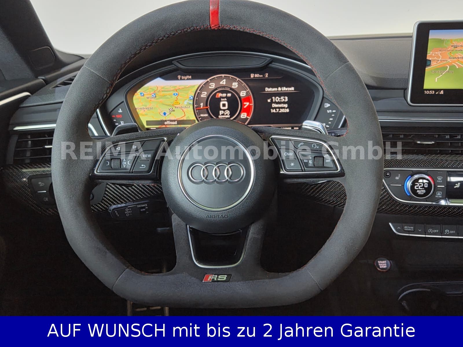 Fahrzeugabbildung Audi RS 5 Coupe 2.9 TFSI quattro, HUD, LED, ACC