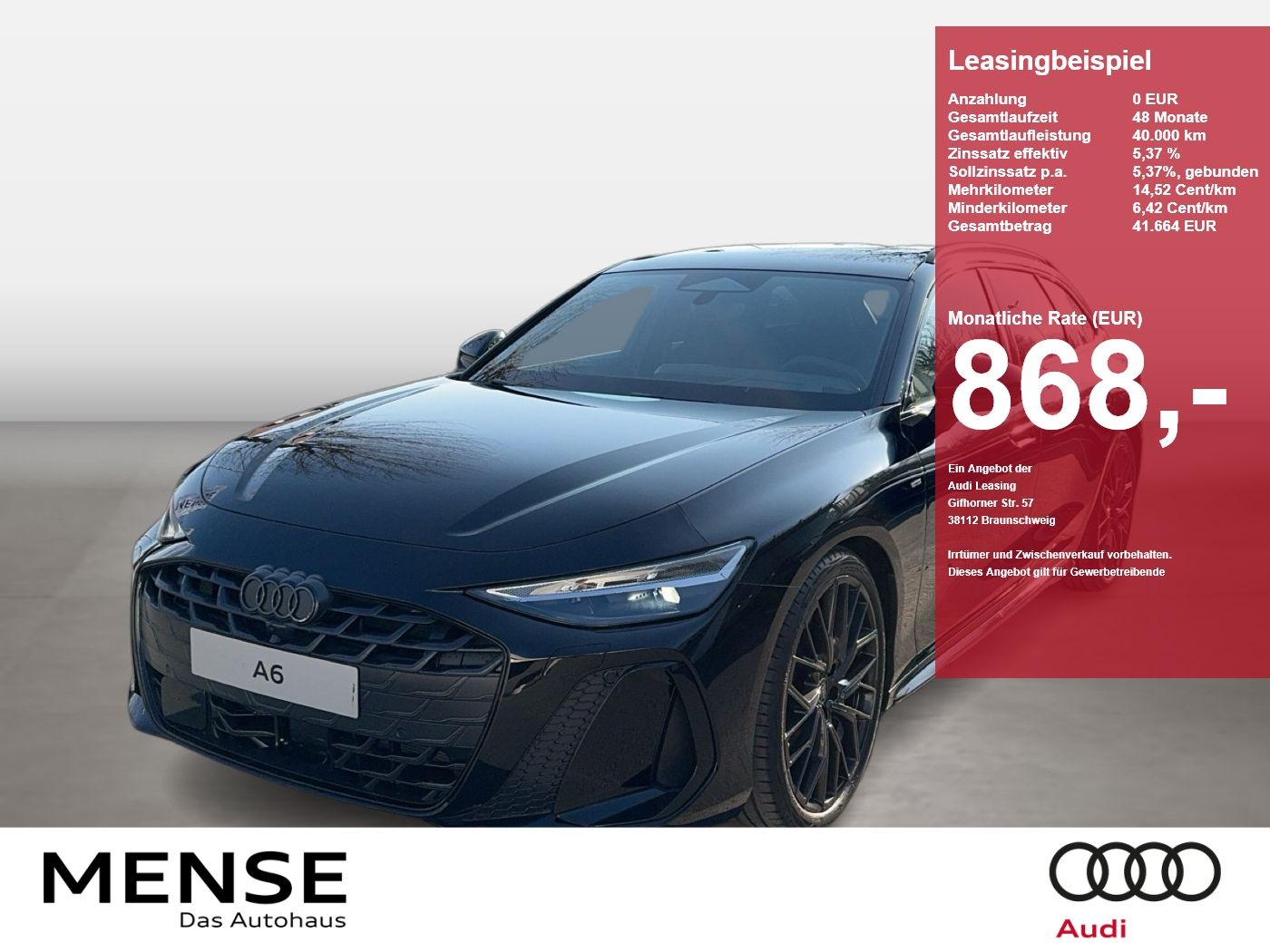 Audi A6 Avant edition one e-hybrid quattro 270 kW