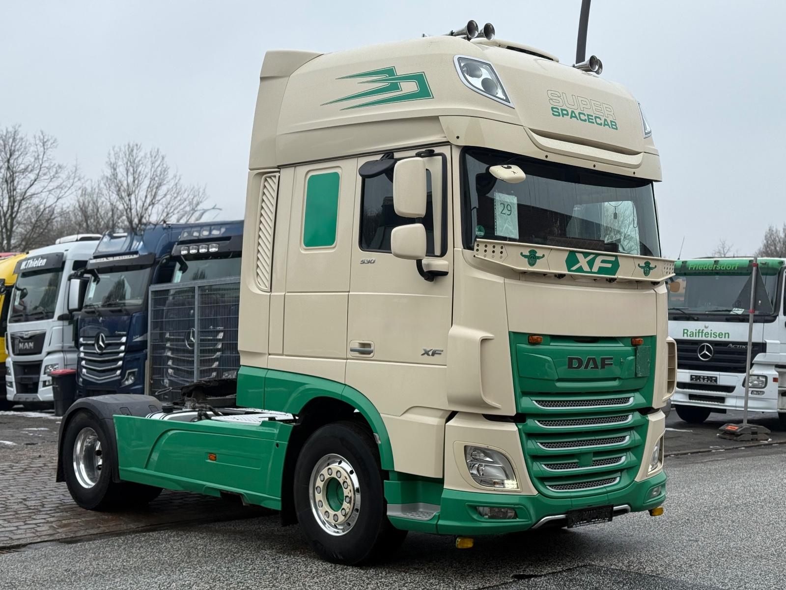 DAF XF 530 SSC /ACC / Kippu.Schubbodenhydraulik