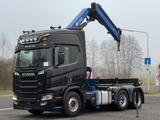 Scania R580 V8 HMF 3220-K4 Kran Funk 66 t - Offers