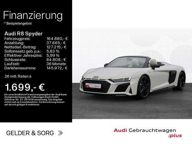 Audi R8 Spyder V10 performance RWD exclusive individu