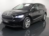 Skoda Enyaq iV 80 |AHK|4xSHZ|FLA|ACC|HUD|KeyLess|Navi - mit Elektro-Antrieb: Schwarz, Ambiente-Beleuchtung, Geländewagen