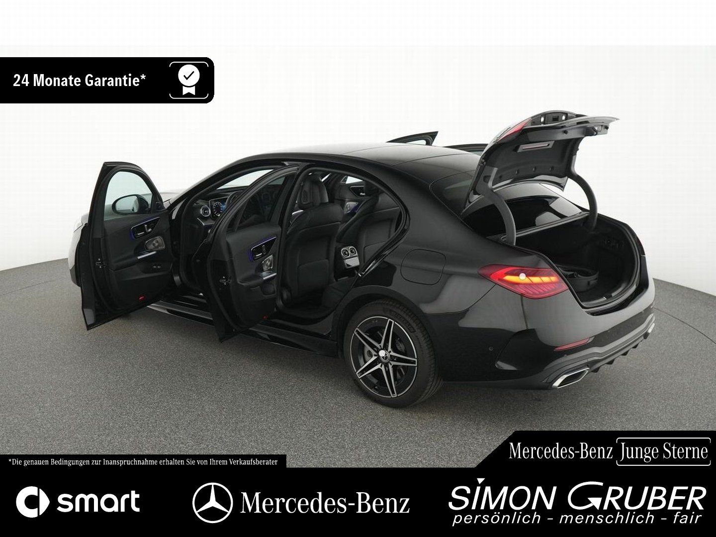 Fahrzeugabbildung Mercedes-Benz C 300 e AMG Night Burm Pano HUD DigiLight 360